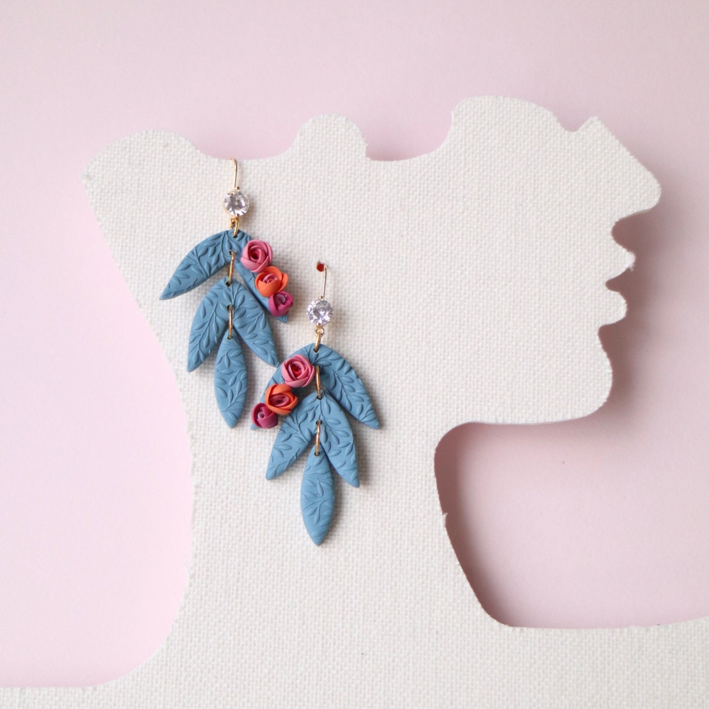Cerulean Frost with Roses