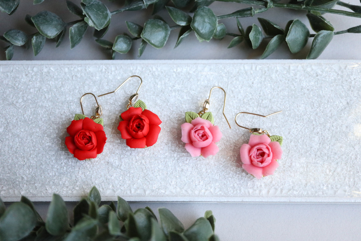 Vintage Rose Dangles