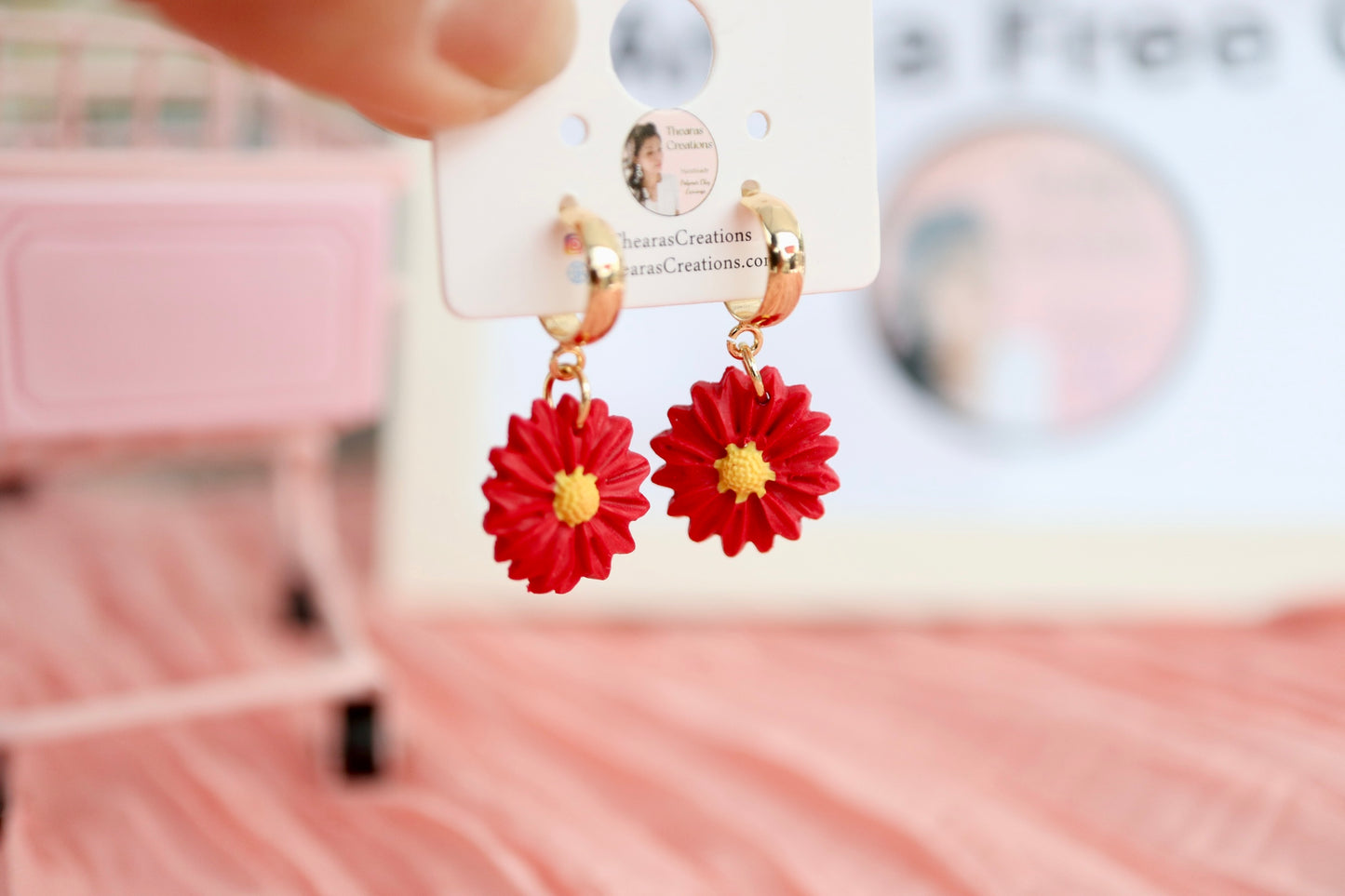 Mini Daisy earrings