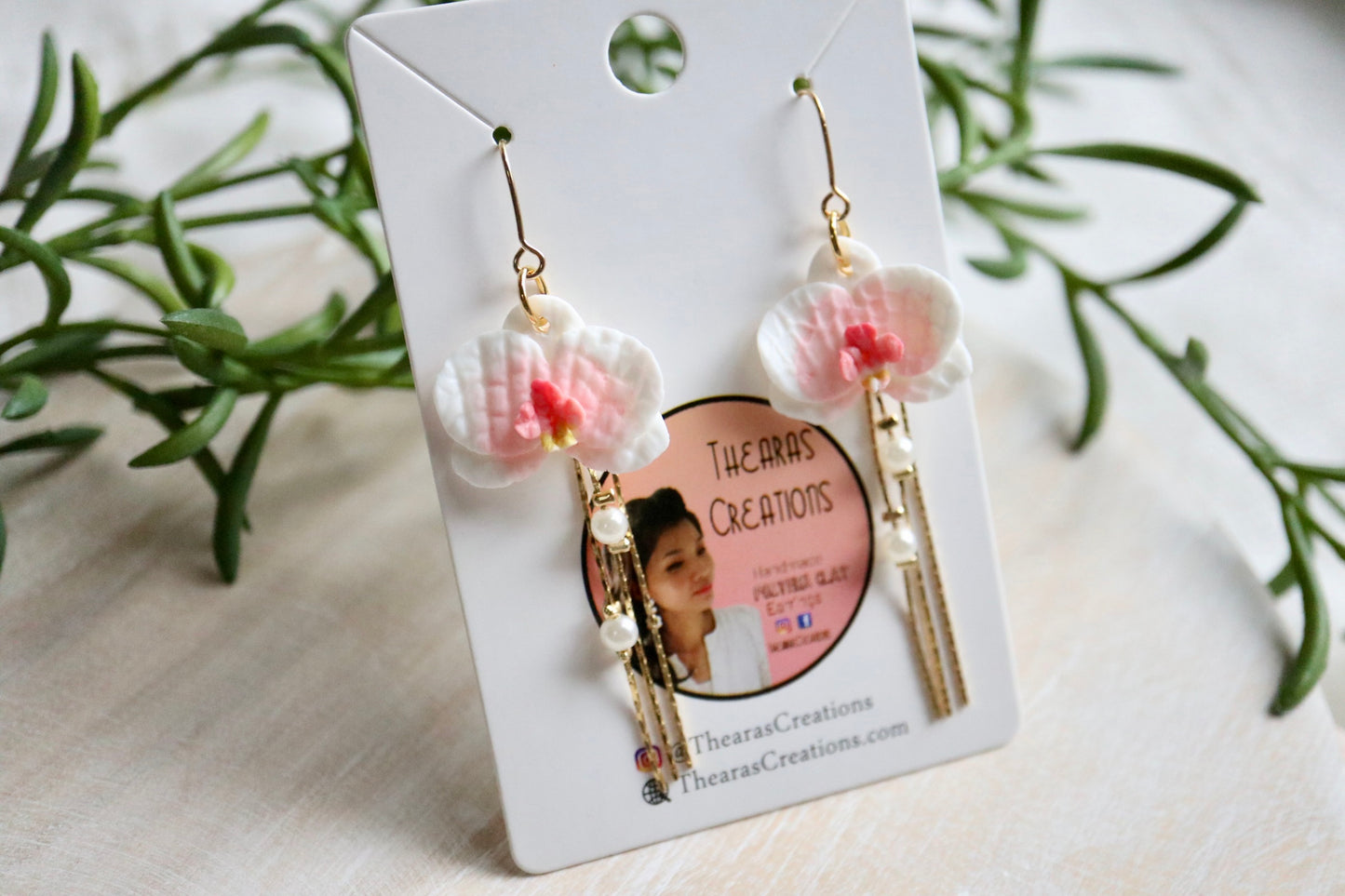 White Orchid Hooks