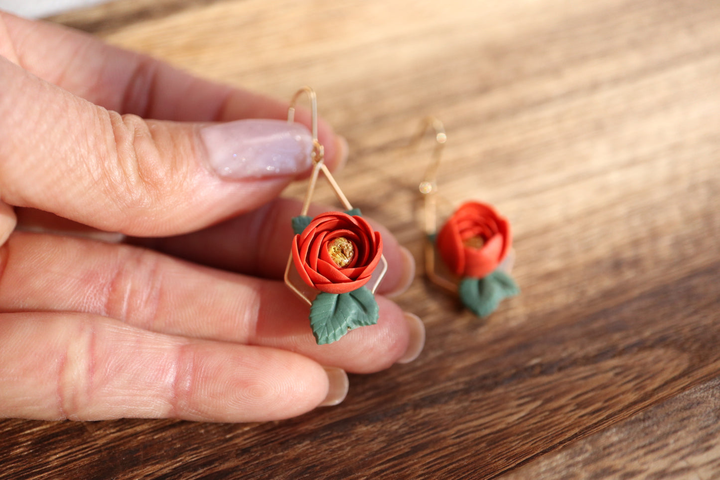 Here she is Earrings