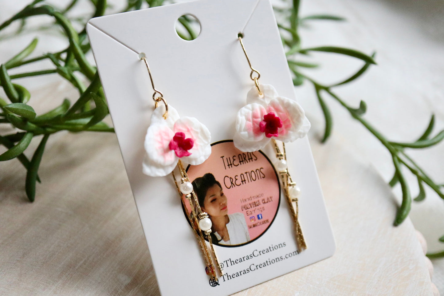 White Orchid Hooks