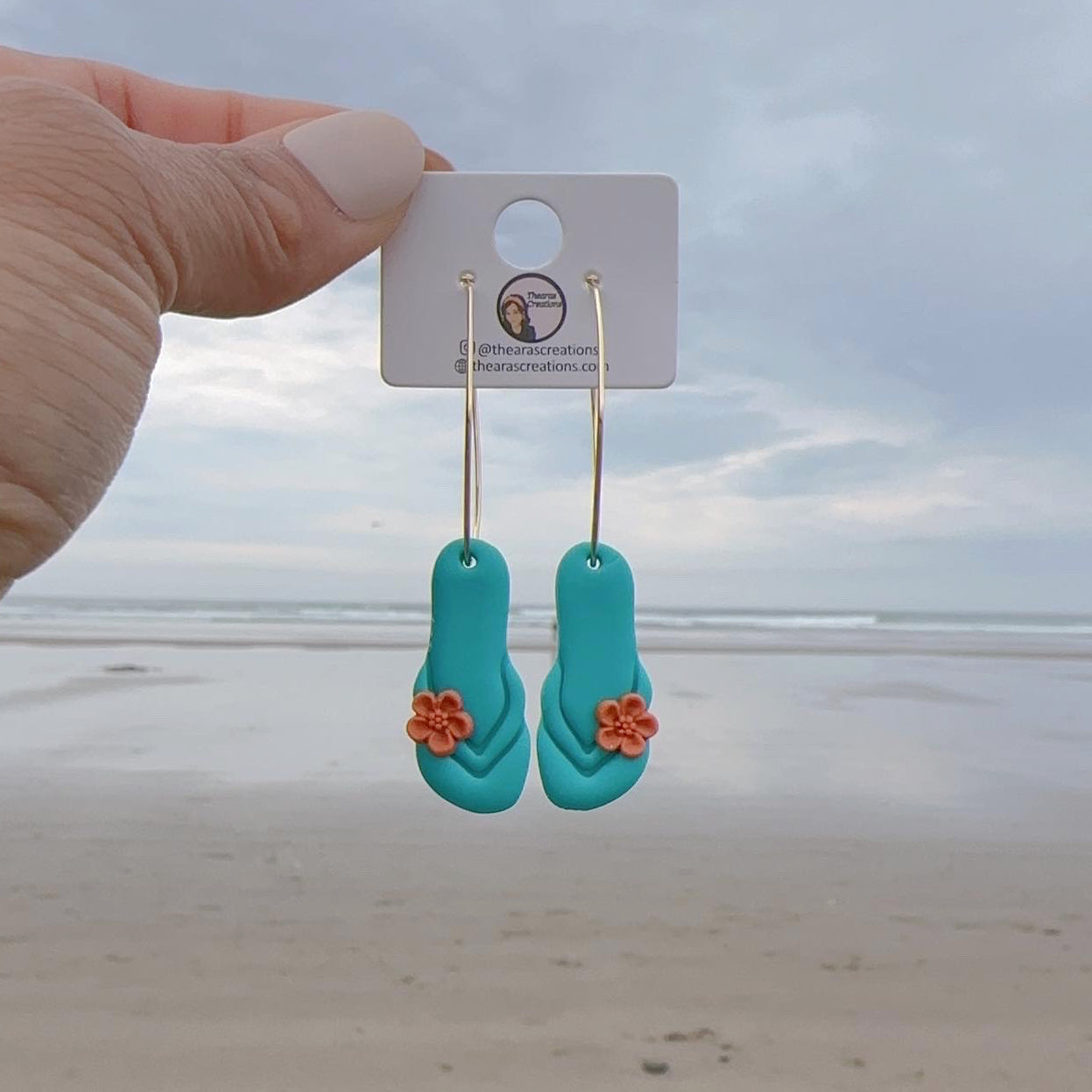 Slipper Earrings *Last Pair*.