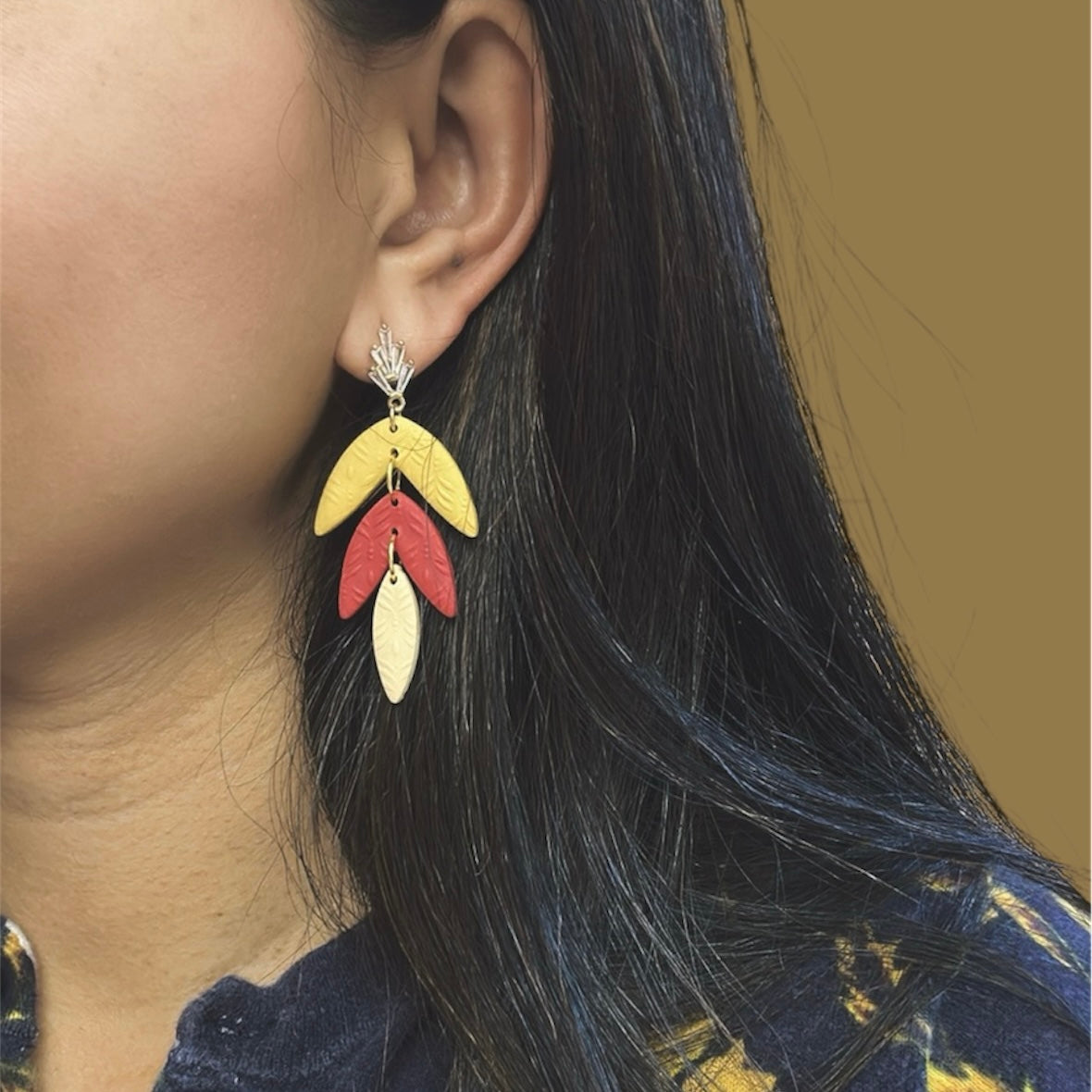 Fall Dream Leaves Earrings.