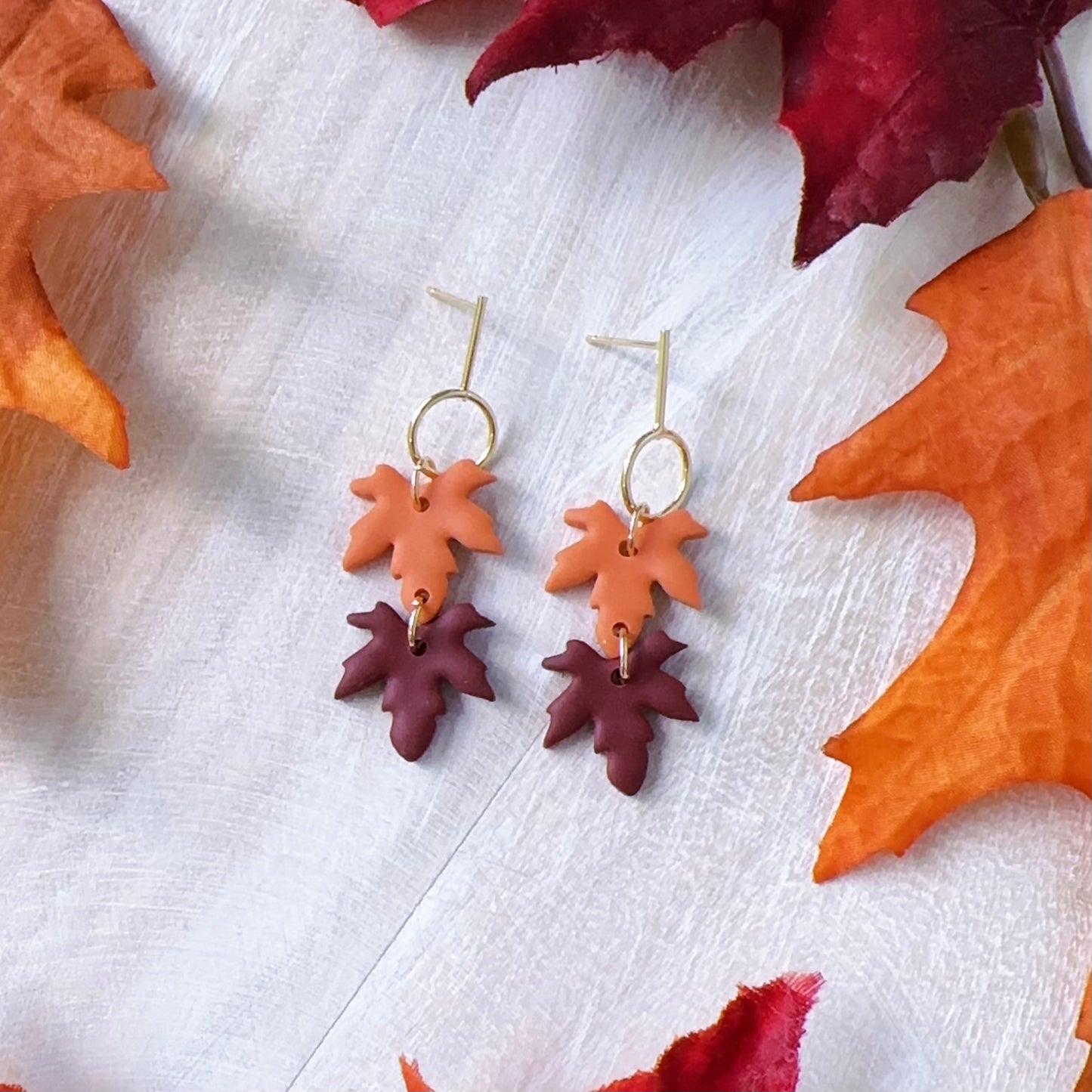 Fall Maple Leaves *Last Pair*