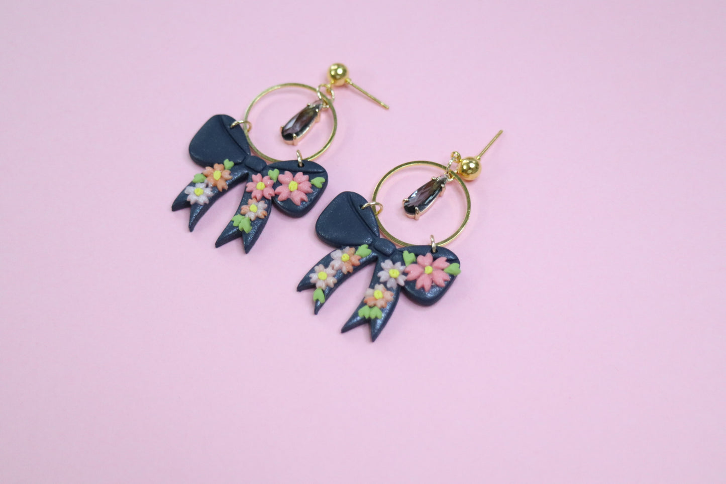 Cherry Blossom Bow *Last Pair*