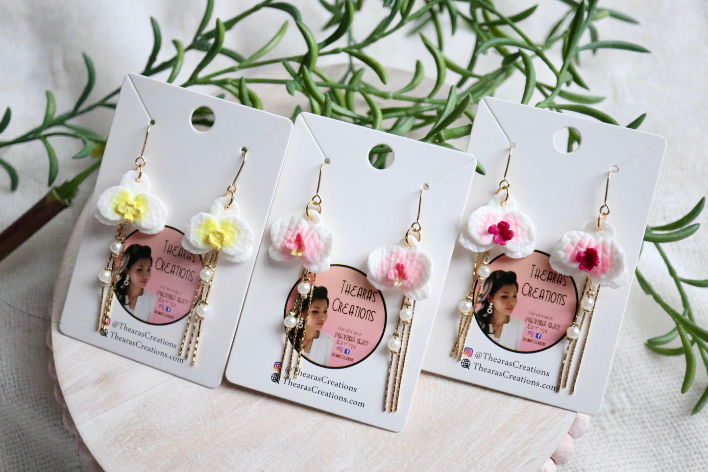 White Orchid Hooks