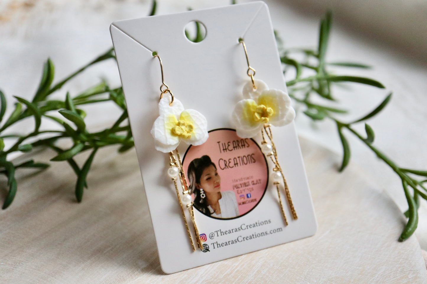 White Orchid Hooks