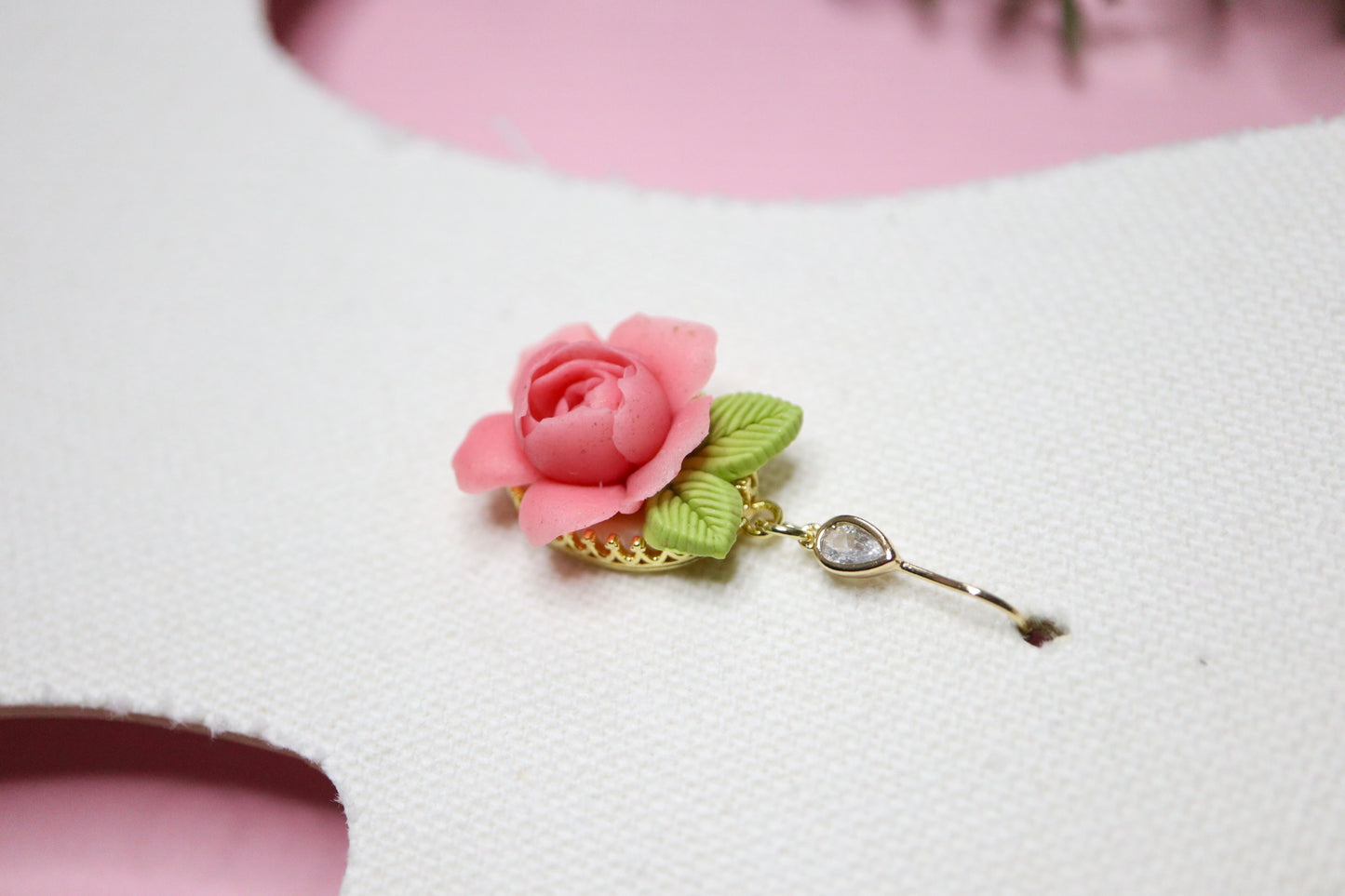 Vintage Rose Dangles