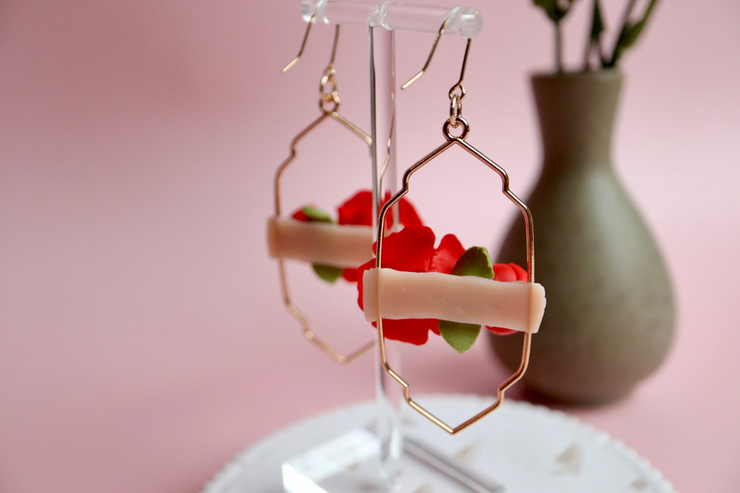 Rose Serenade Dangles