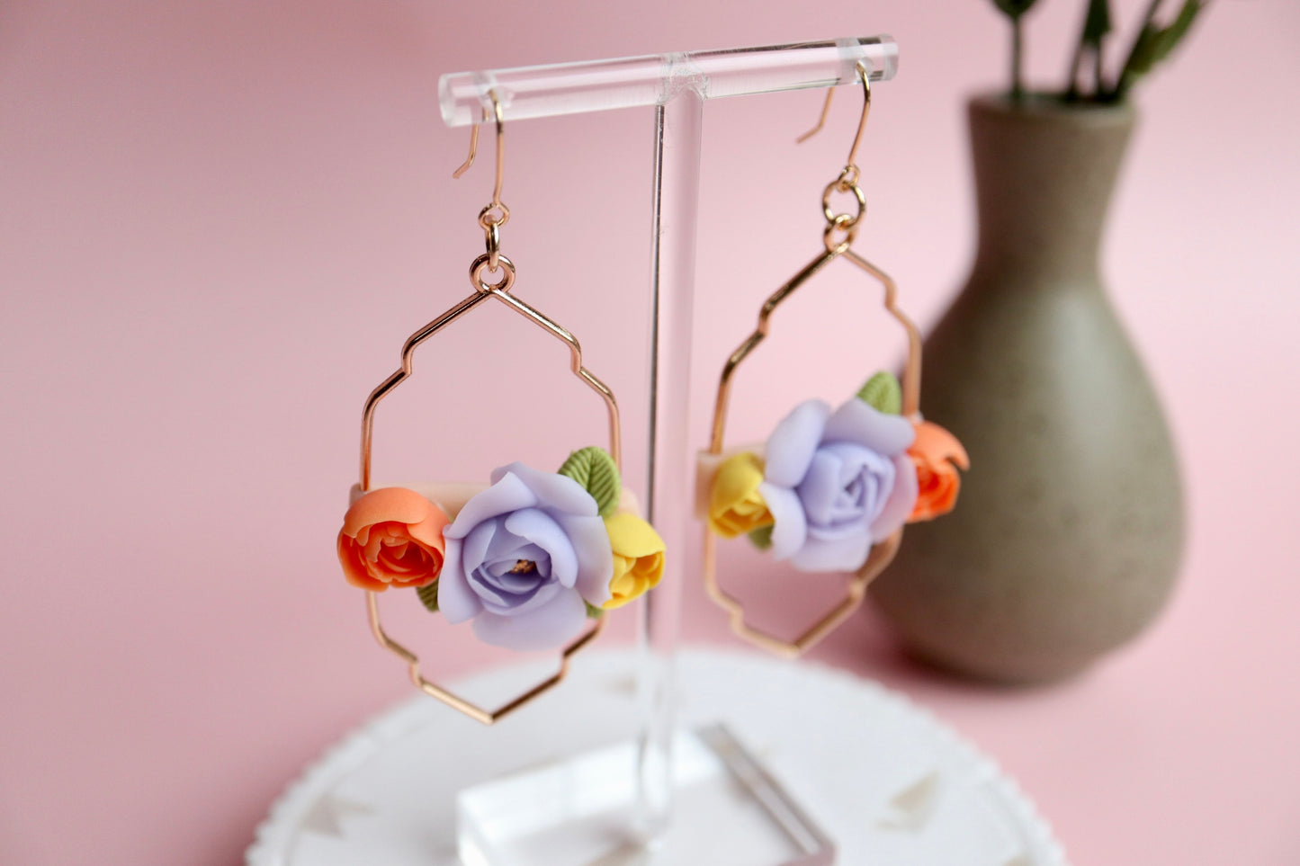 Rose Serenade Dangles