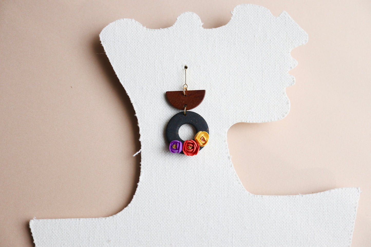 Midnight Rose Earrings