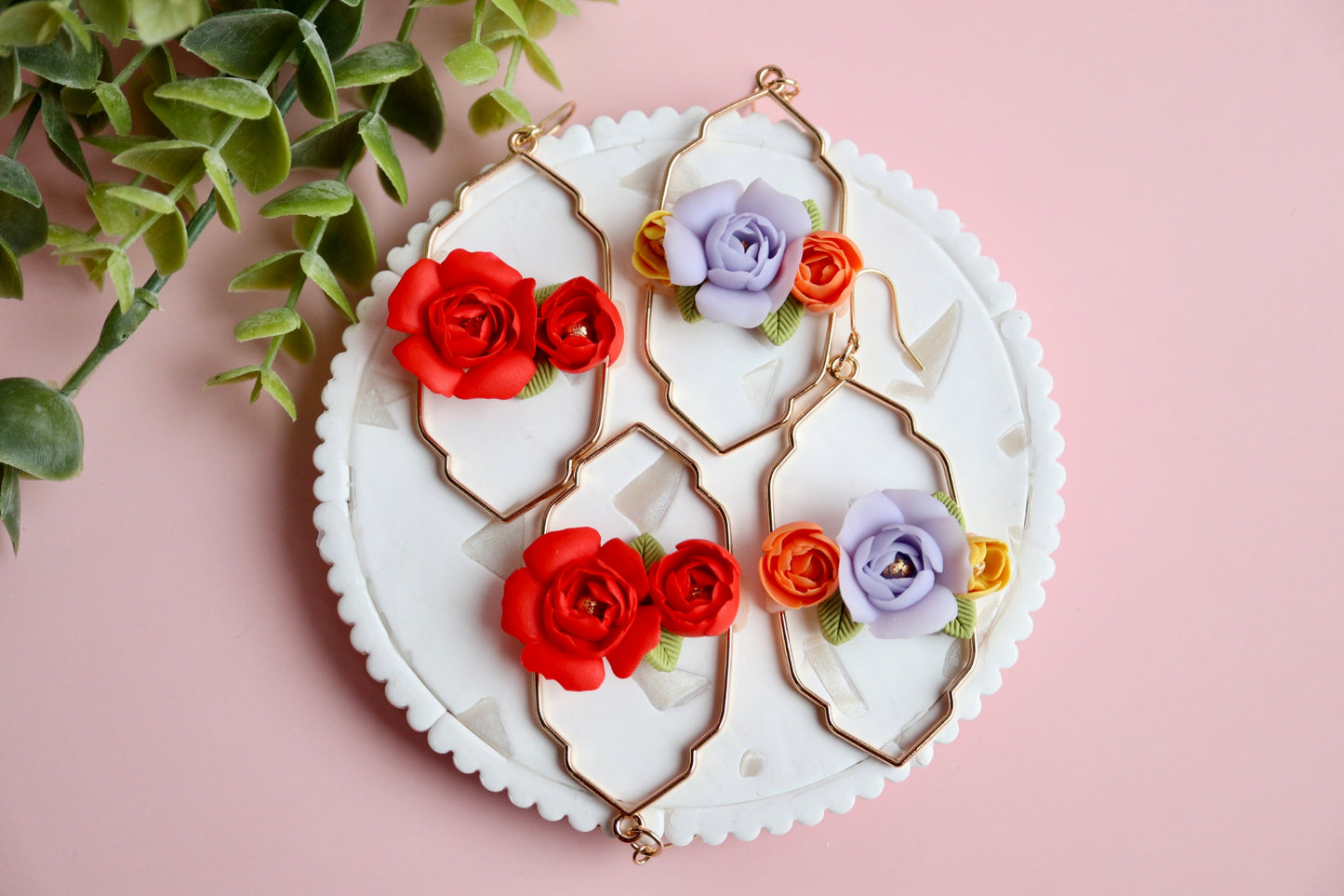 Rose Serenade Dangles