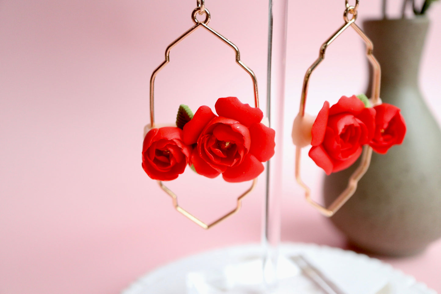 Rose Serenade Dangles
