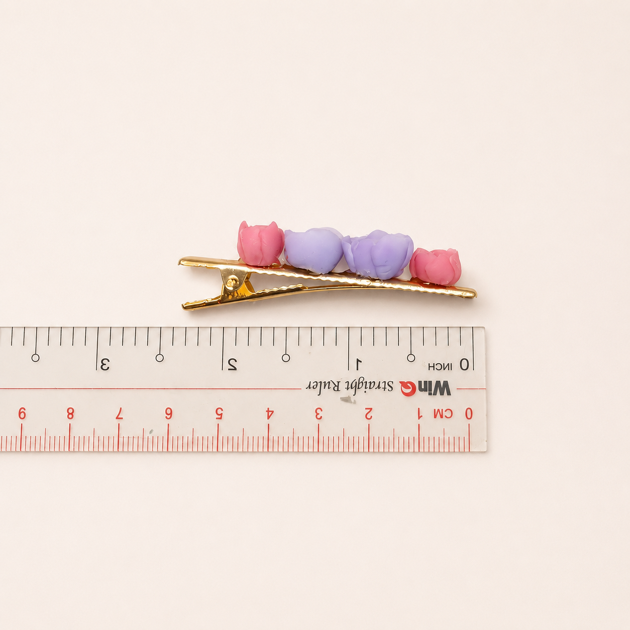 Rosy Lavender Hair Clip