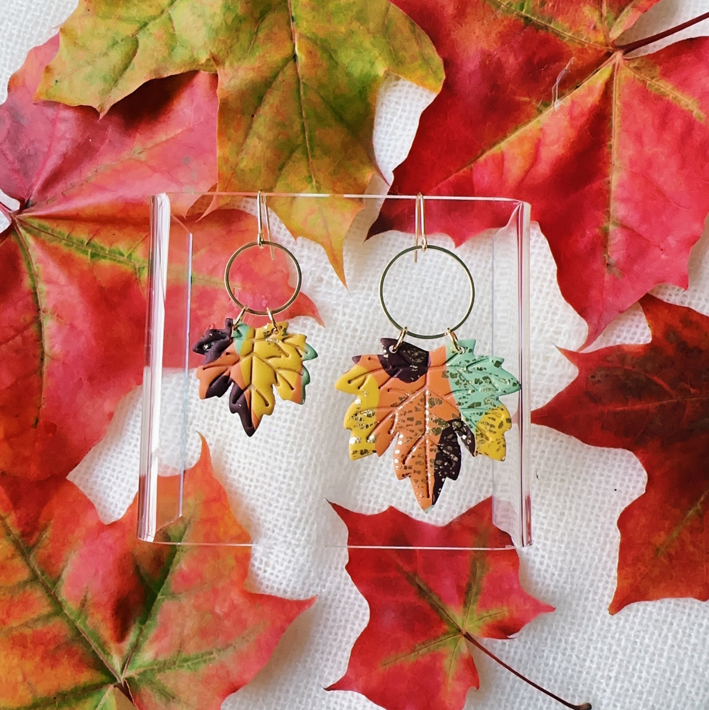 Maple Leaves Earrings.