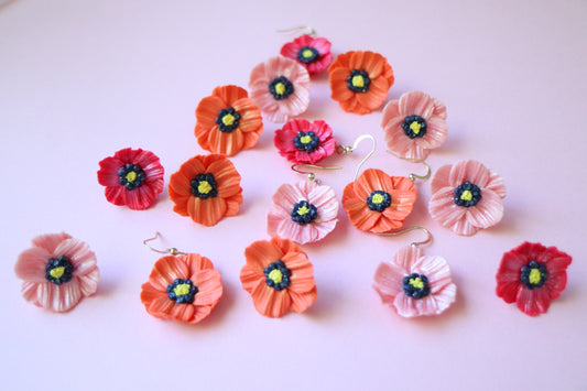 Poppies Earring Hooks