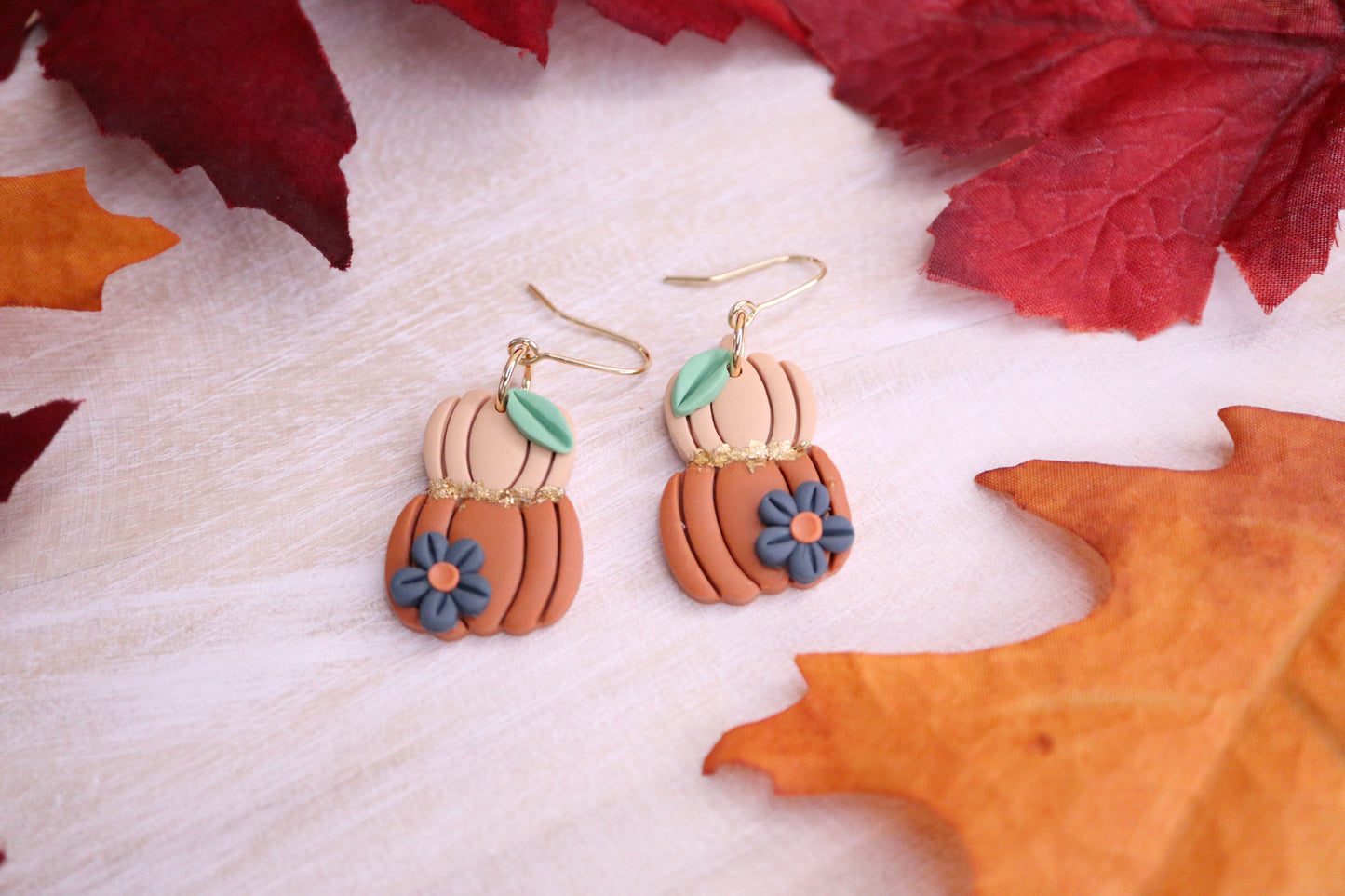 Indie Pumpkin Earrings