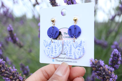 Lulu Lavender Earrings