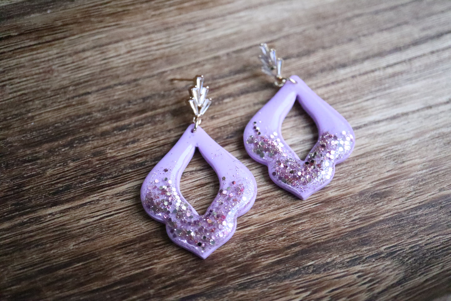 Date Night Lilac Earrings