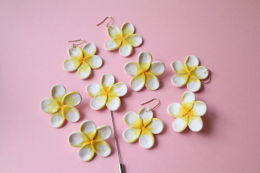 Plumerias Earrings