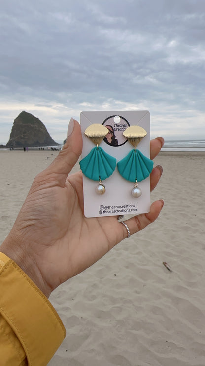 Oregon Seashells with Pearls