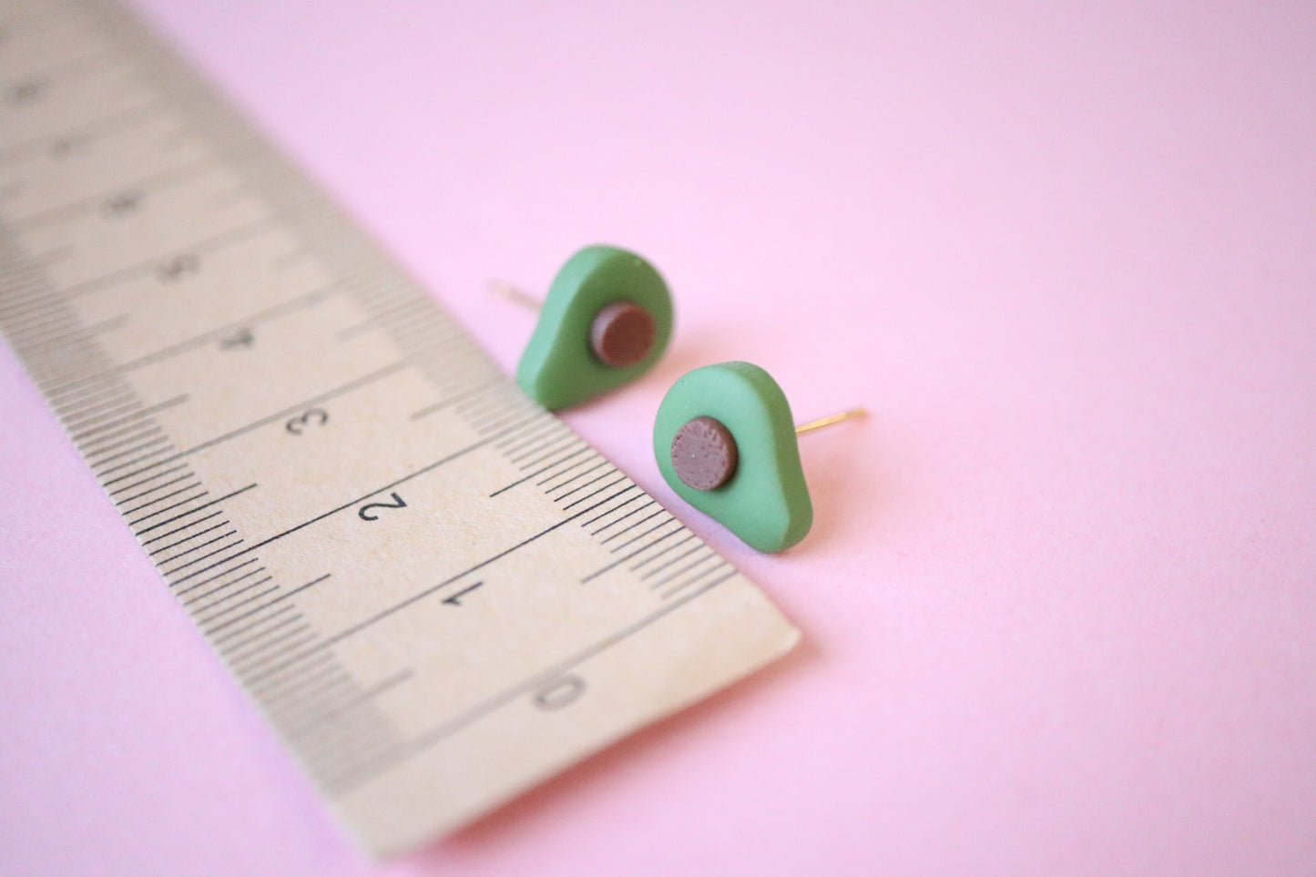 Mini fruit studs 🥭🥑🍌