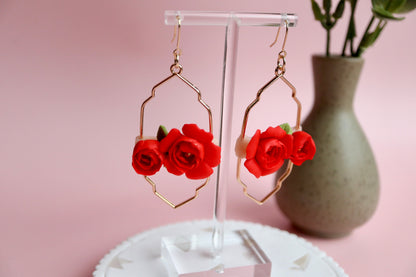Rose Serenade Dangles