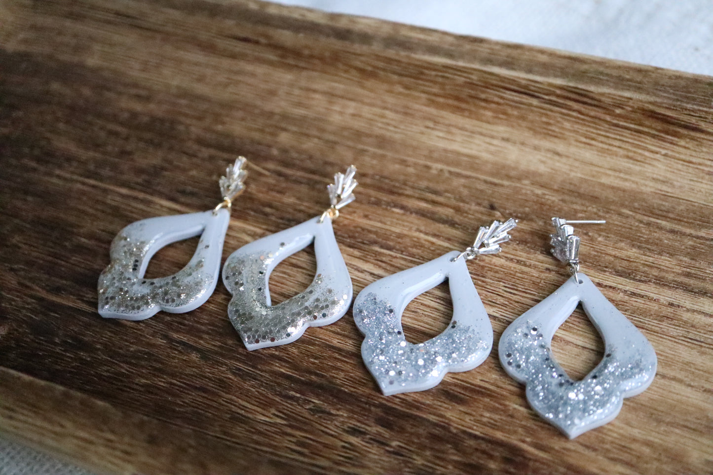 Date night Gray Earrings