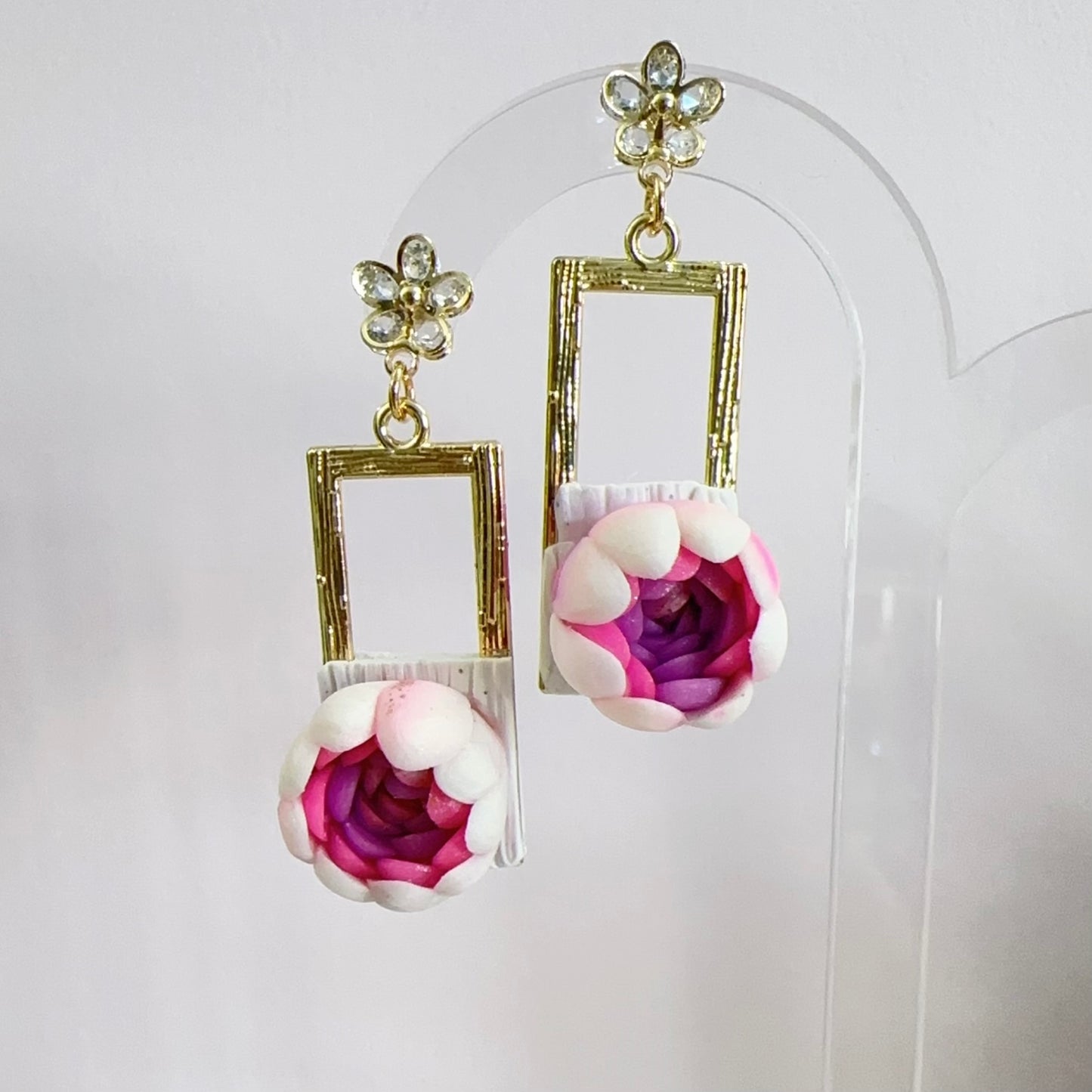 Peonies dangles