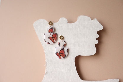 Monarch Butterfly Earrings