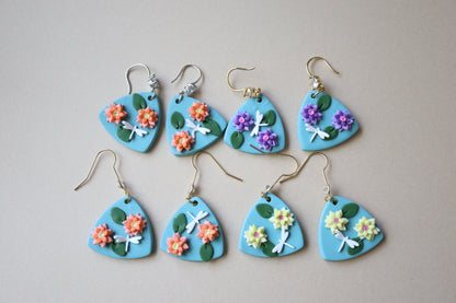 Water Lilies Earrings