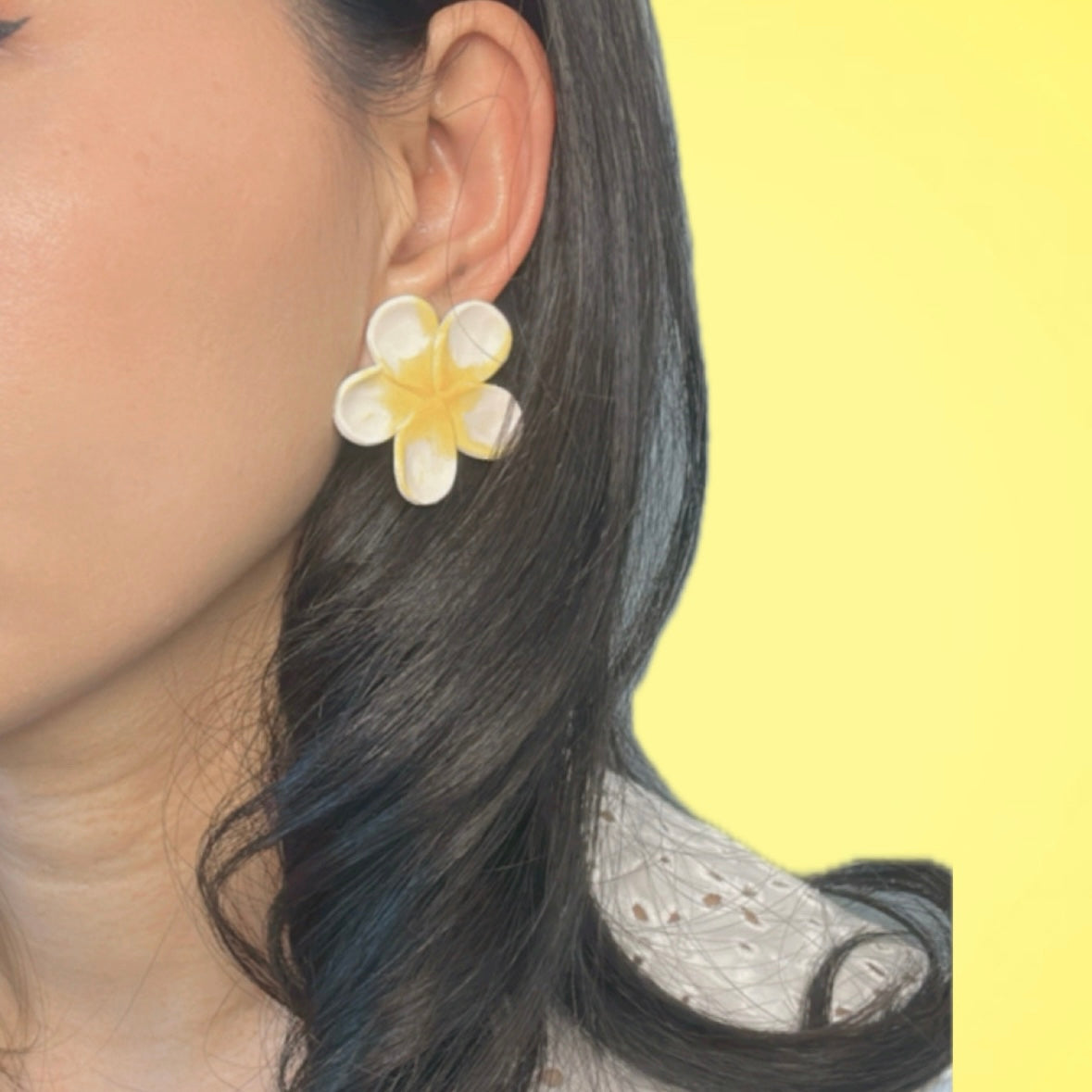 Plumerias Earrings