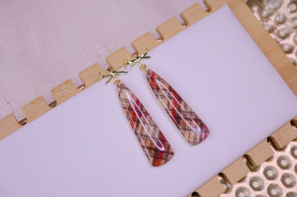 Winter Plaid Earrings