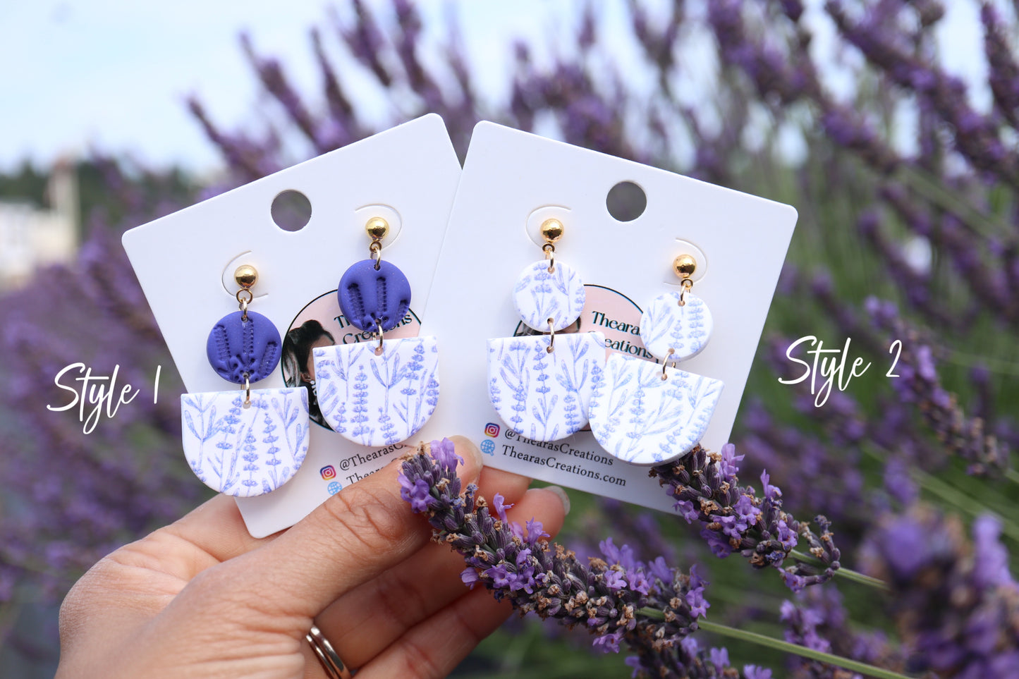 Lulu Lavender Earrings