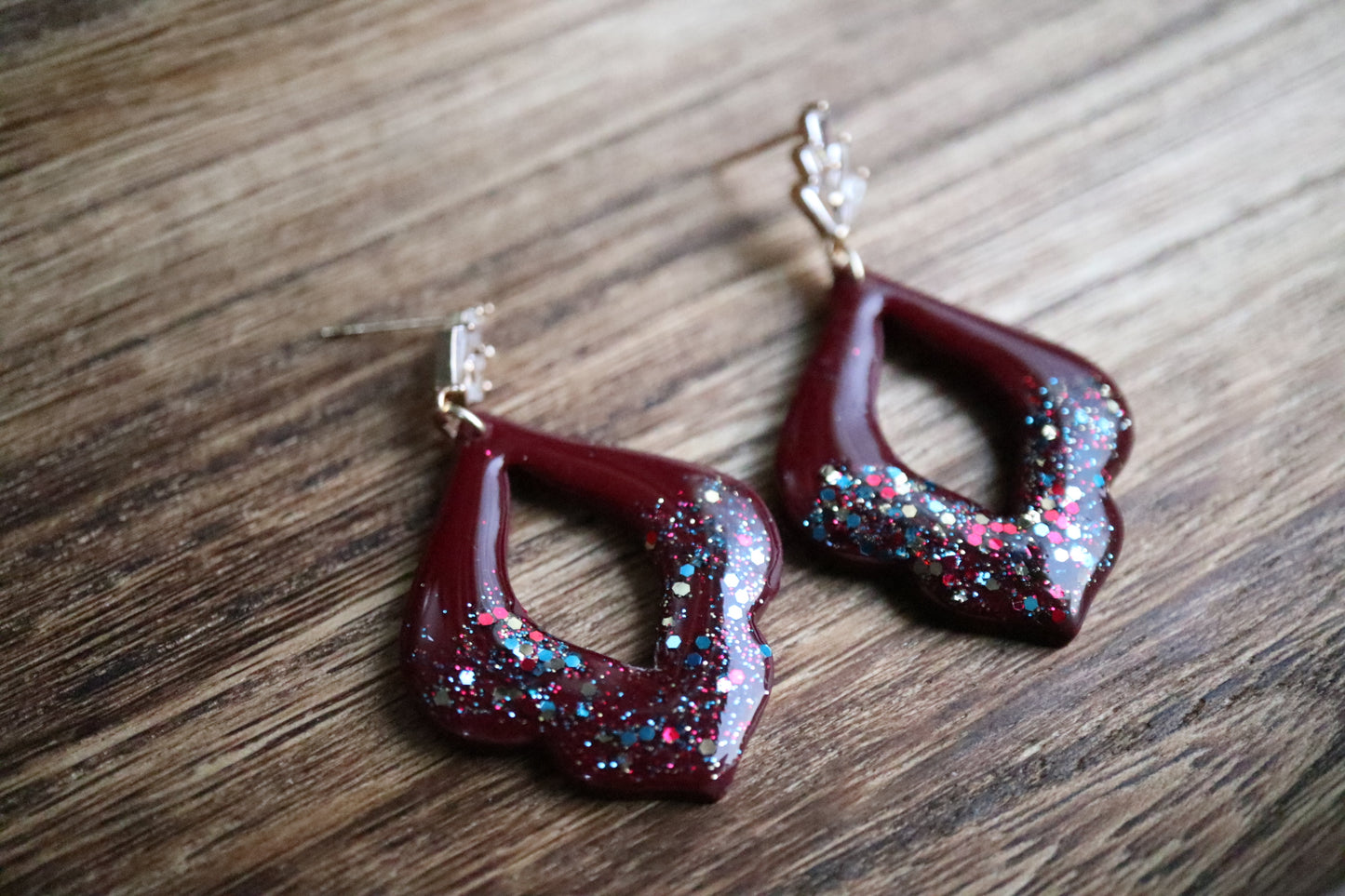 Date Night Wine Earrings