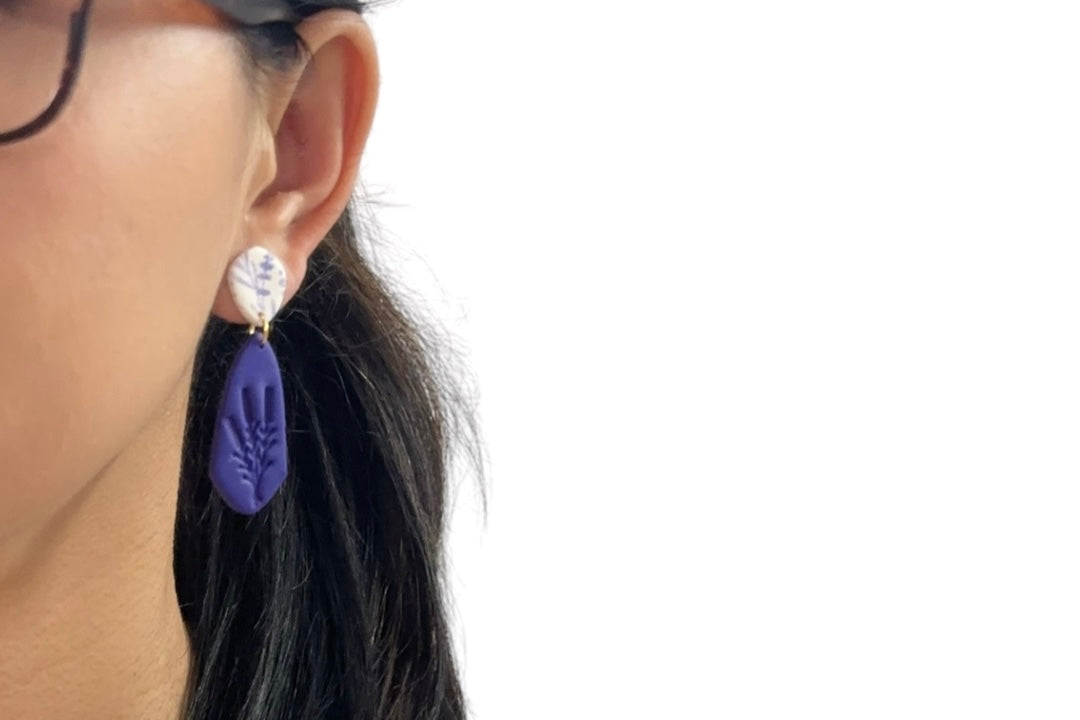 Zara Lavender Earrings