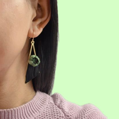 Succulents Earrings