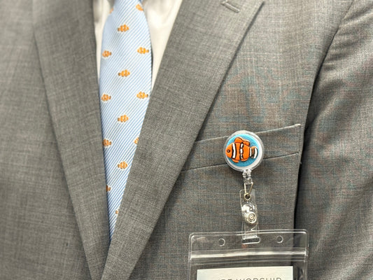 Clownfish (Nemo) Name Badge Holder