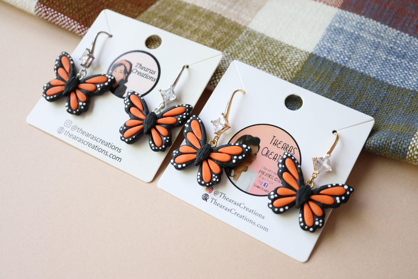 Monarch Butterfly Hooks