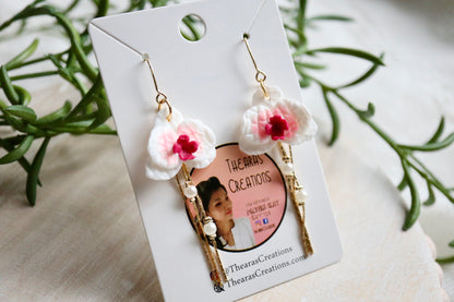 White Orchid Hooks