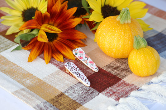 Fall Hair Barrette