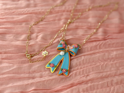 Vintage Blue Bow Collection