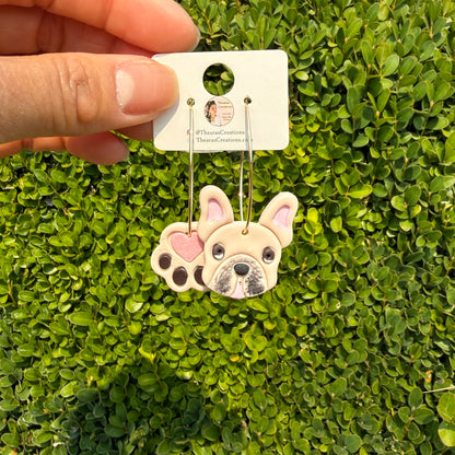 Frenchie and Paws Hoops 🐾🐶