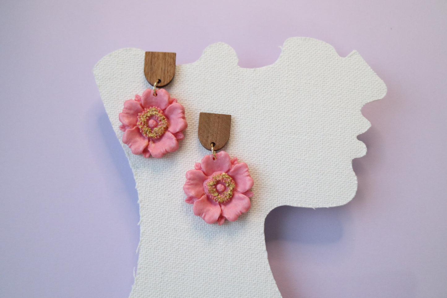 Large Poppies Earrings