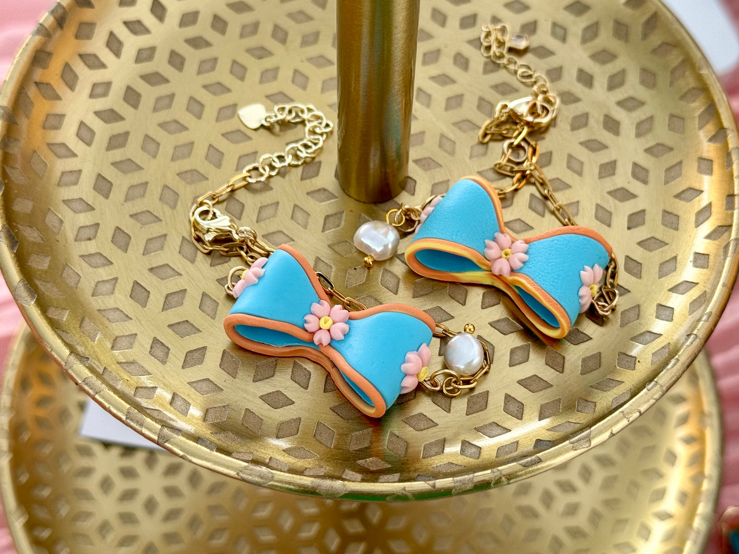 Vintage Blue Bow Collection