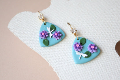 Water Lilies Earrings