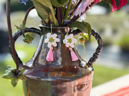 Lotus with Pink Tassels