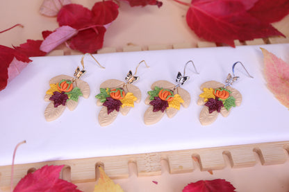 Sahara Pumpkin Fall Earrings