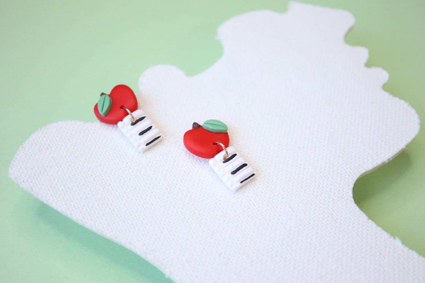 Grade Apple Earrings